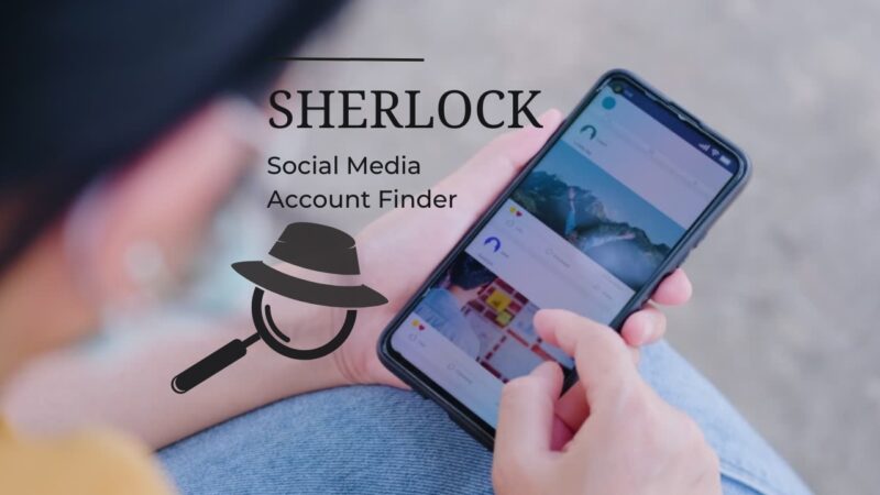 Username-based Social Media Account Finder - Sherlock - Tips