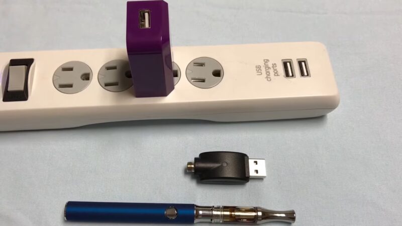 510 button vape Charge