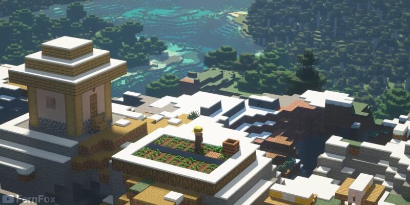 minecraft garden