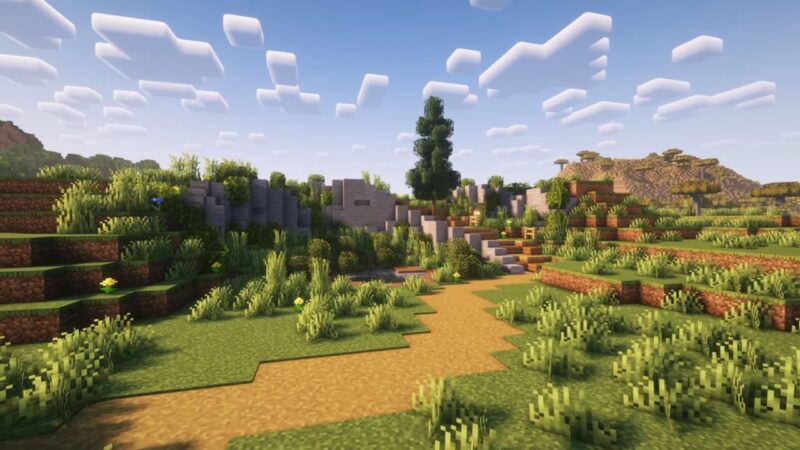 minecraft landscape